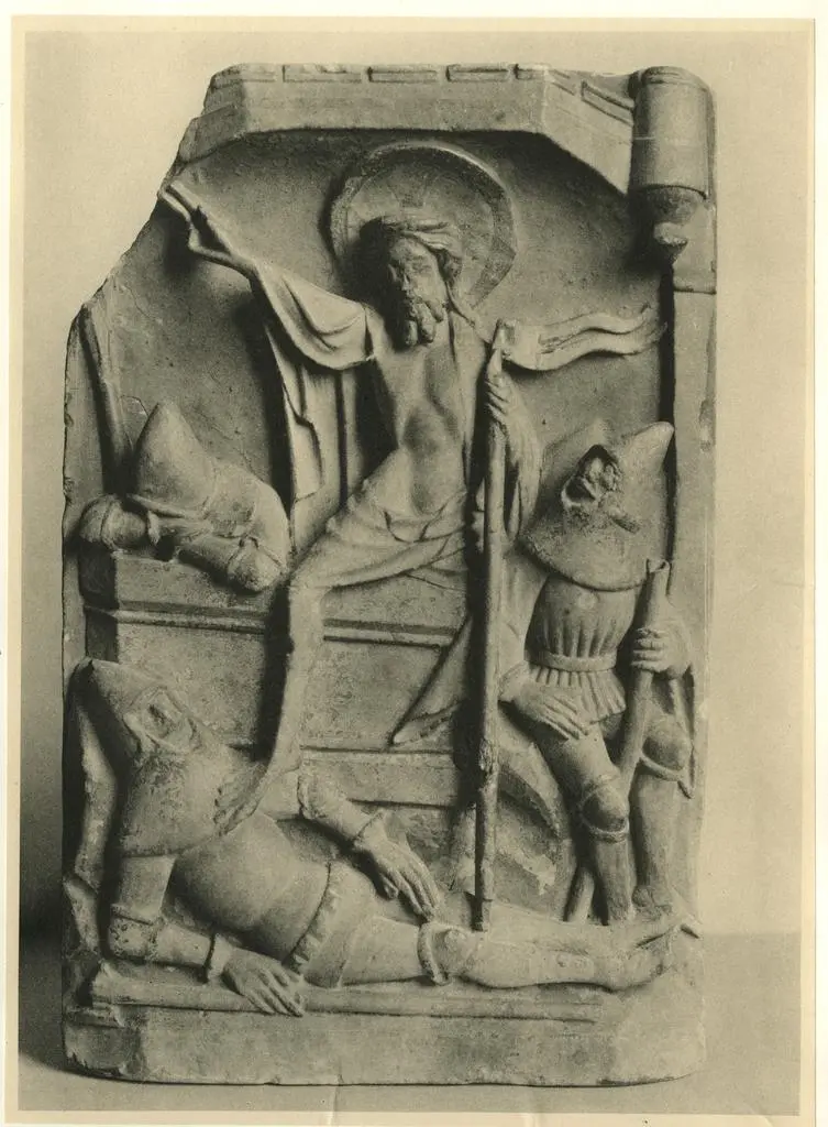 Anonimo , Anonimo inglese - sec. XIV - Resurrezione di Cristo