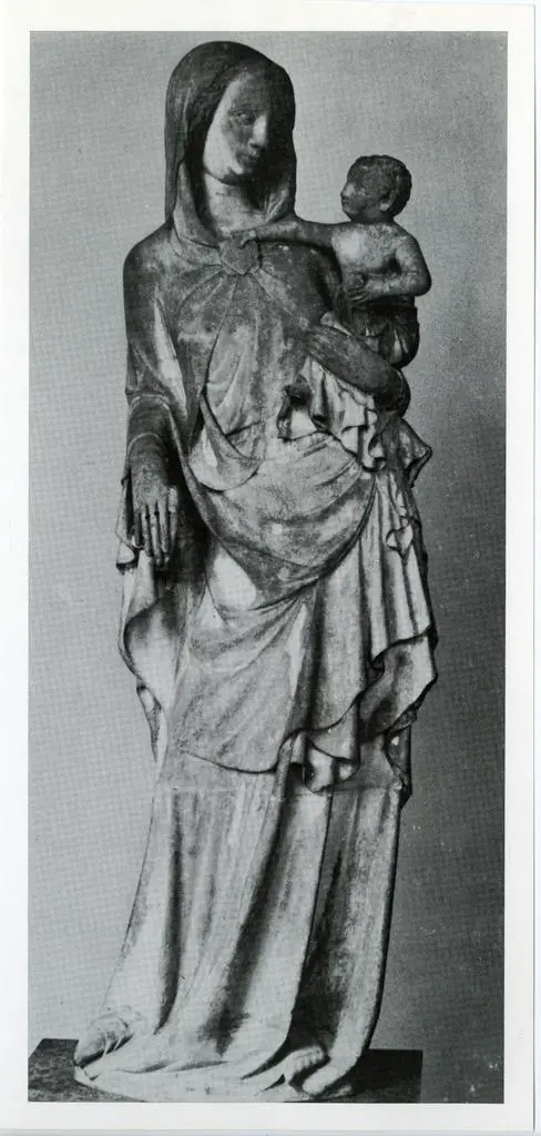 Anonimo , Maestro mosano di Carrara: Madonna col Bambino, da Pisa; Berlino, Musei