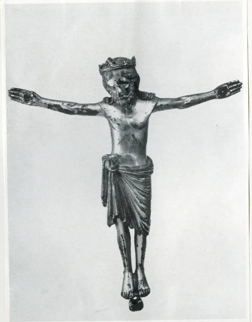 Anonimo , Anonimo tedesco - sec. XIII - Cristo crocifisso