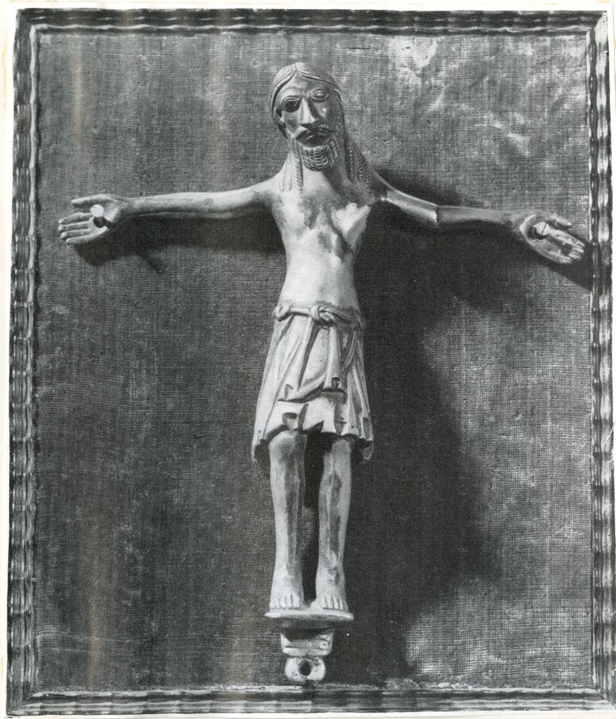 Anonimo , Anonimo tedesco - sec. XI - Cristo crocifisso