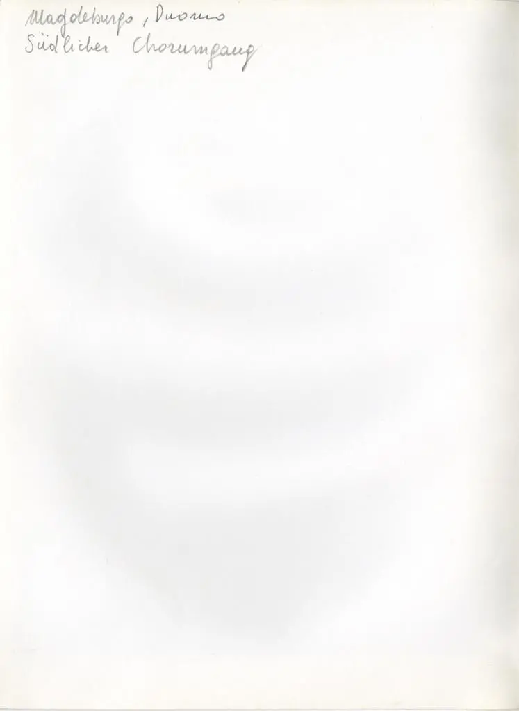 Anonimo , Magdeburgo, Duomo - S&uuml;dlicher Chorumgang