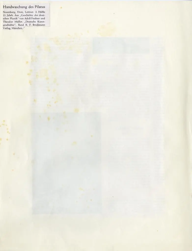 Anonimo , Anonimo tedesco - sec. XIII - Pilato si lava le mani