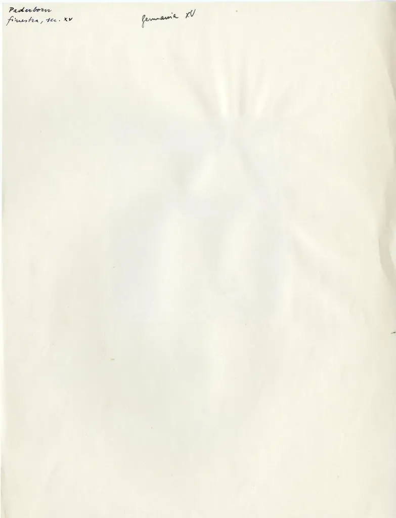 Anonimo , Paderborn - finestra, sec. XV - Germania XV