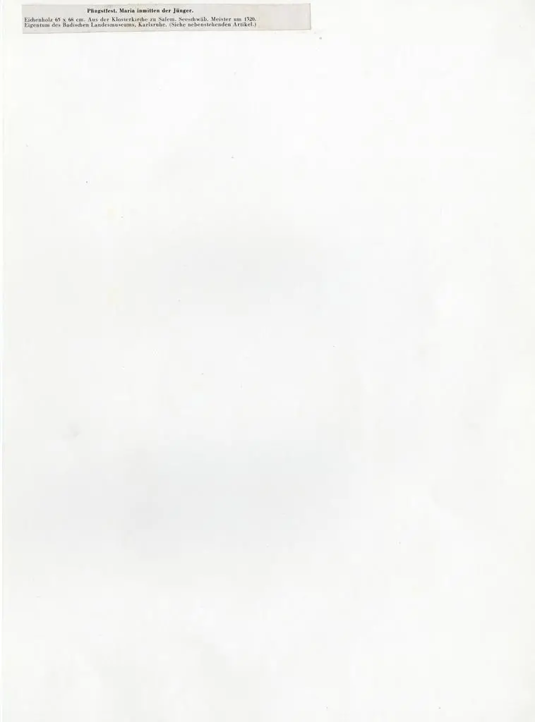 Anonimo , Anonimo tedesco - sec. XIV - Maria Vergine in mezzo agli apostoli