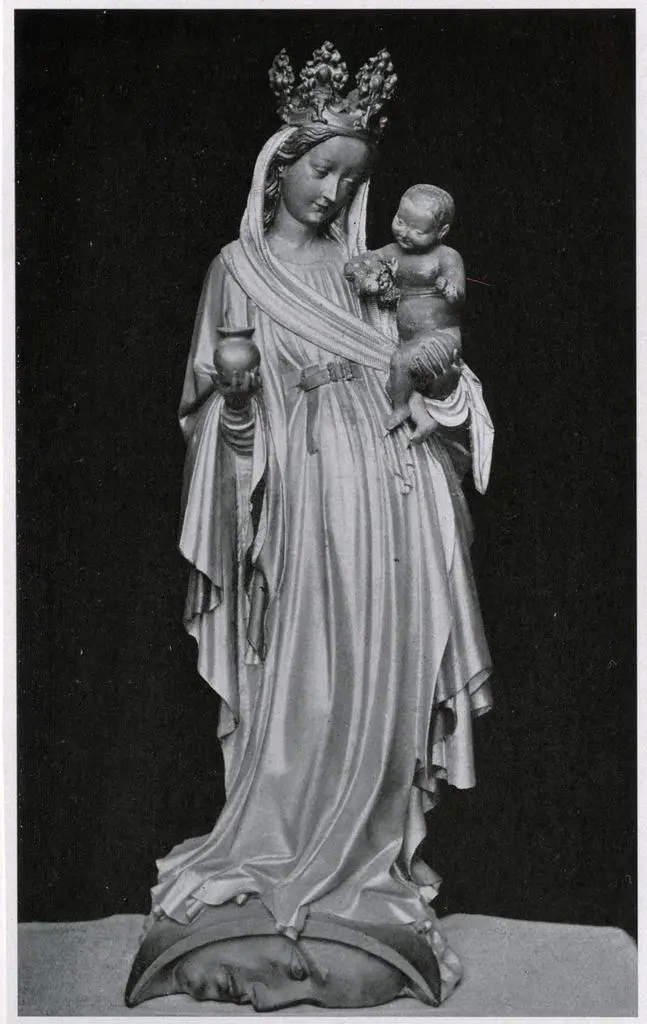 Amtsgerichtsrat Braunm&uuml;hl, Eltville , Madonna, Mittelrheinisch Kirche zu Hallgarten