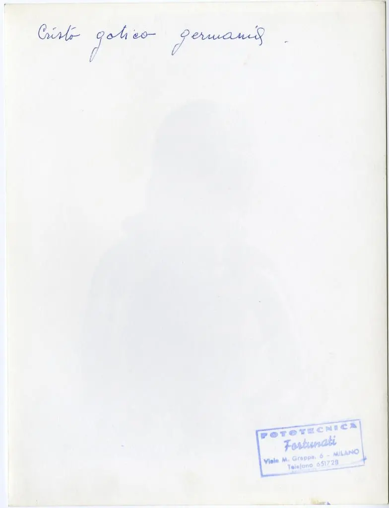 Fototecnica Fortunati , Cristo gotico - Germania