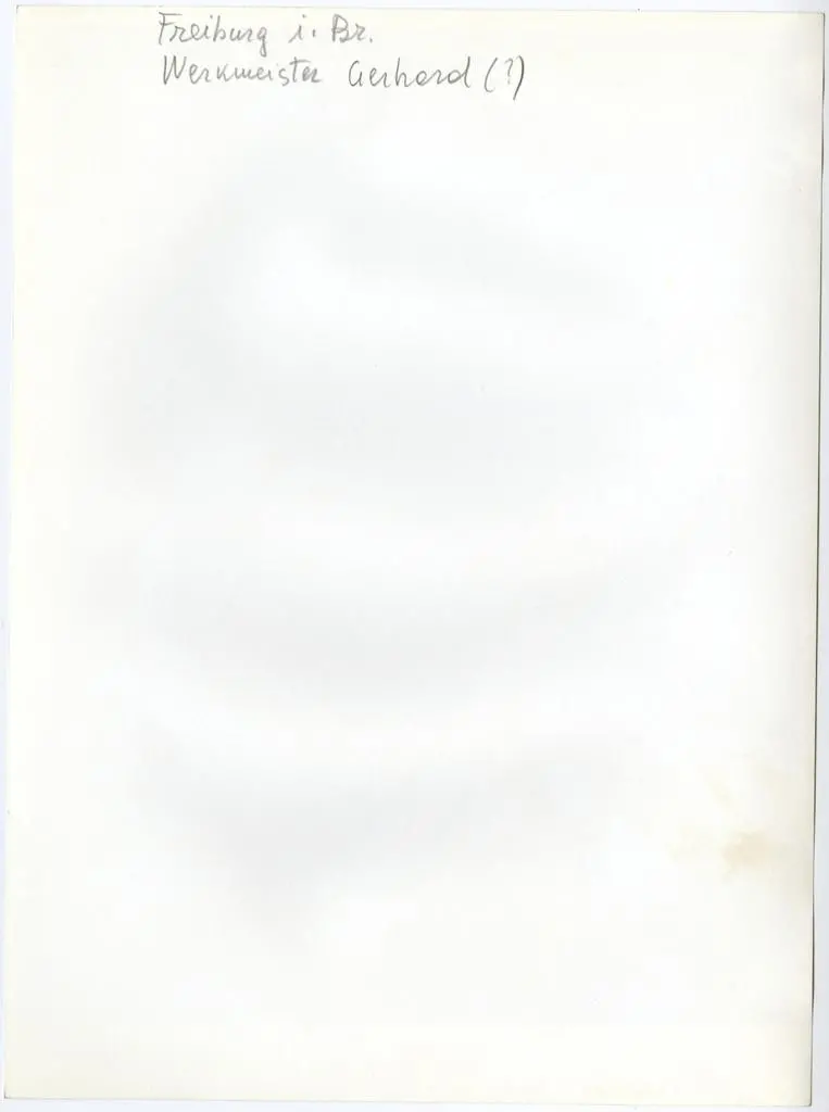 Anonimo , Freiburg i. Br. - Werkmeister Gerhard (?)