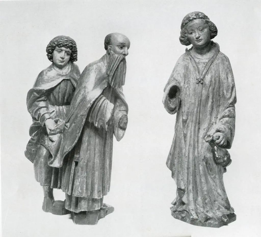 Stephan Rottaler ; Anonimo renano sec. XIV , Accolito, Papa, Giovane