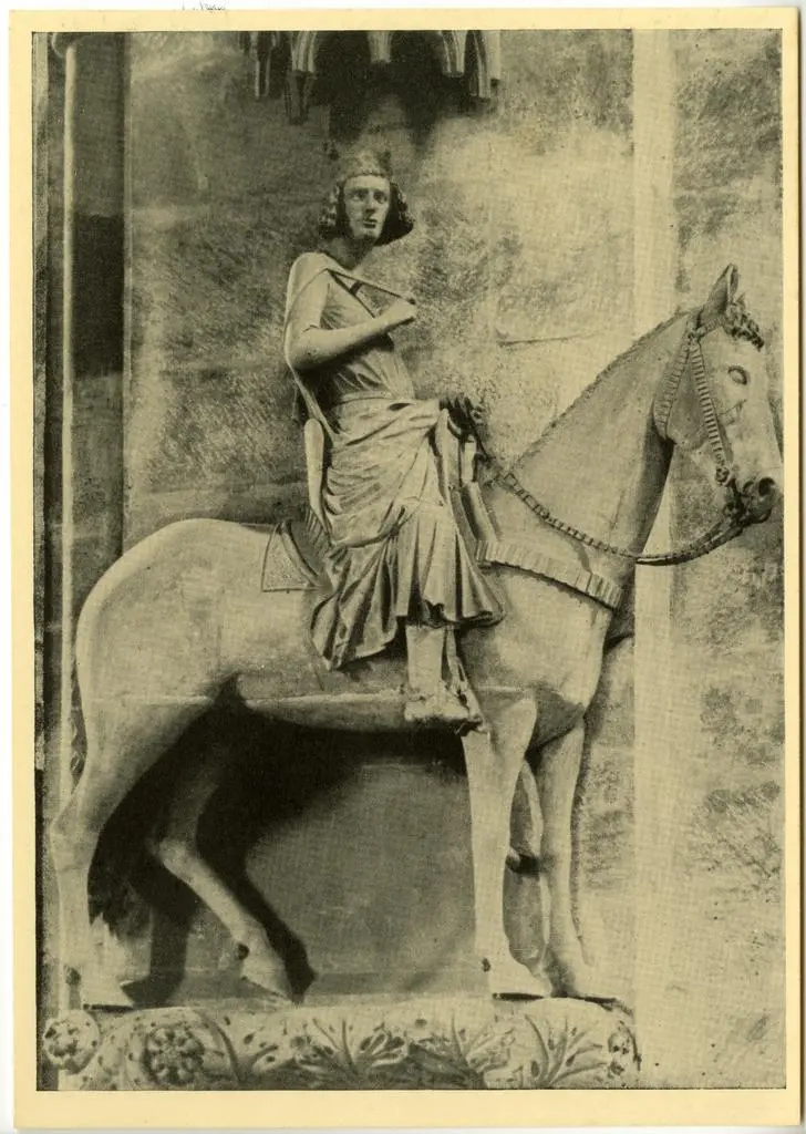 Anonimo , Anonimo tedesco - sec. XIII - Cavaliere