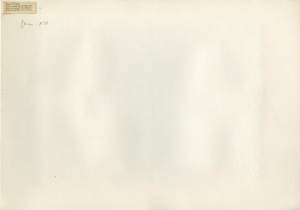 Anonimo , Musée van Stolk - Vente à Amsterdam, 8-9 Mai 1928 - Direction Ant. W. M. Mensing (Frederik Muller & cie.)