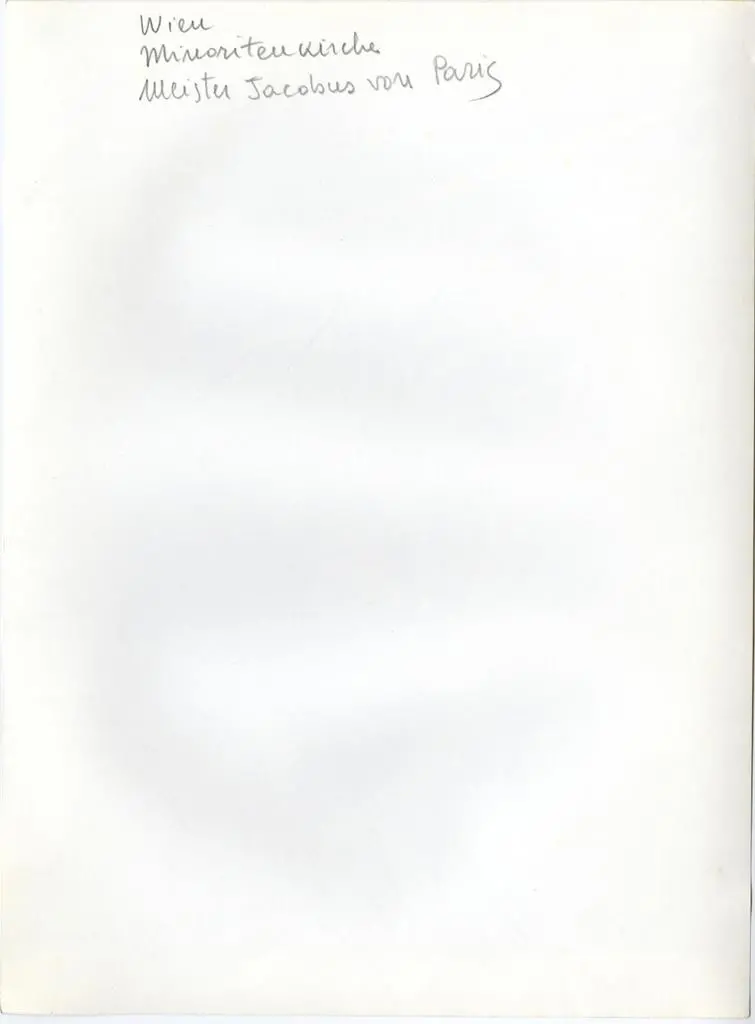 Anonimo , Wien, Minoritenkirche - Meister Jacobus von Paris