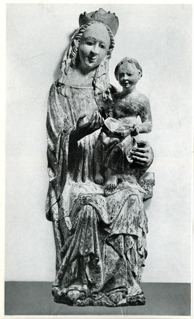 Anonimo , Madonna mit Kind, Salzburg, Ende 14. Jahrh.