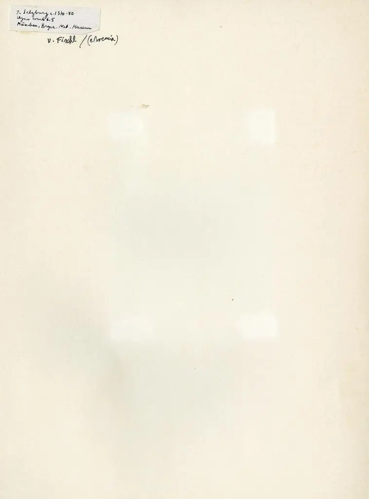 Anonimo , 7 - Salzburg c. 1370-80 - legno [?] 6.5 - M&uuml;nchen, Bayer. Nat. Museum - v. Fischl/ (e Boemia)