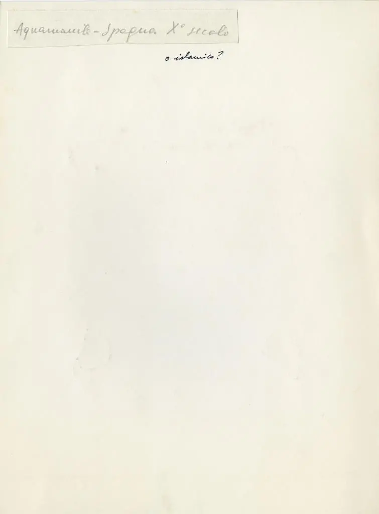 Anonimo , Aquamanile - Spagna. X&deg; secolo