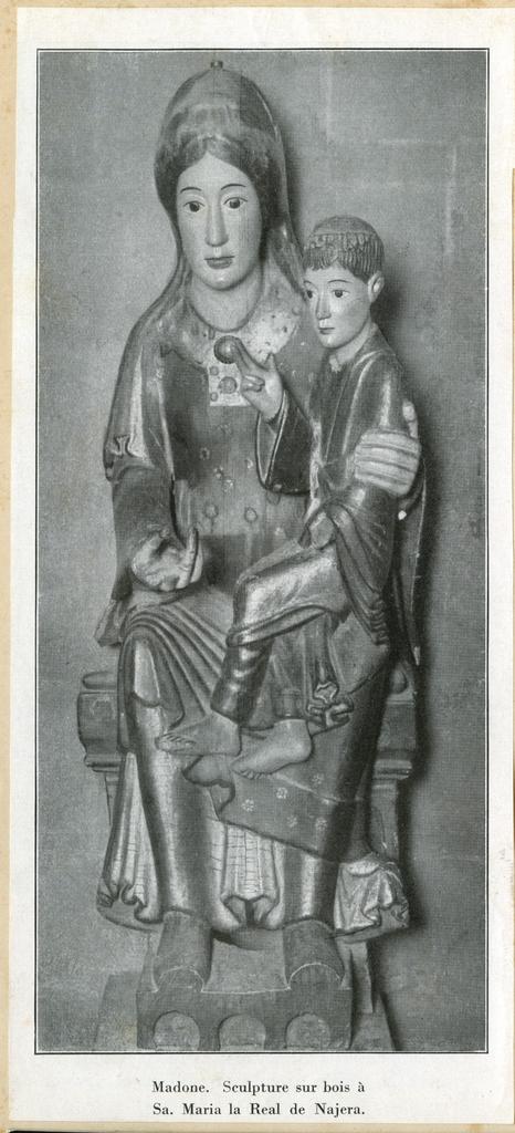 Anonimo sec. XI/ XII , Madonna con Bambino