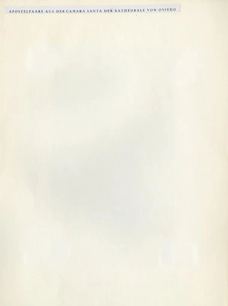 Anonimo , Apostelpaare aus der Camara Santa der Kathedrale von Oviedo