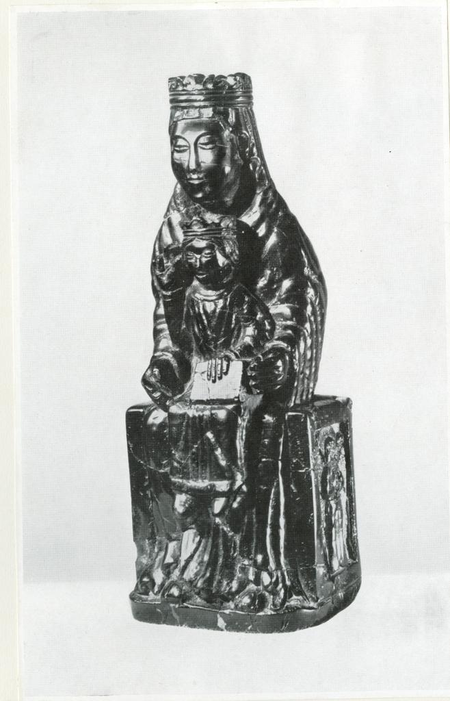 Anonimo spagnolo sec. XIV/ XV , Madonna con Bambino