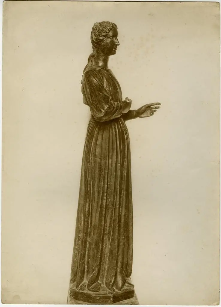 Foto Reali , Anonimo - sec. XV - Maria Vergine annunciata