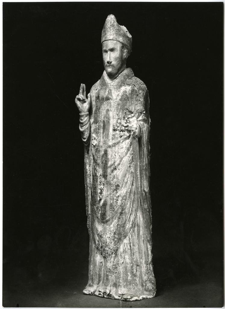 Anonimo , Anonimo umbro - sec. XIV - Santo vescovo