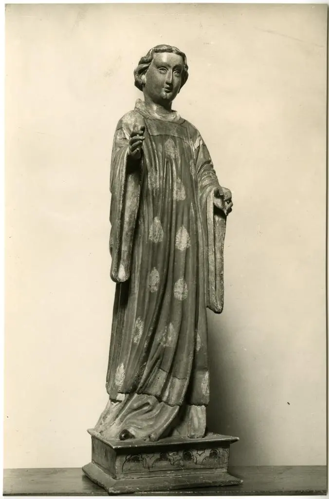 Anonimo , Francesco di Valdambrino - seguace - sec. XV - Angelo annunciante