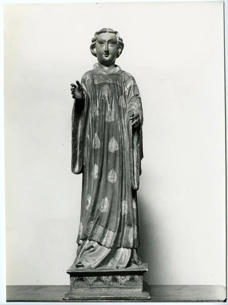 Anonimo , Francesco di Valdambrino - seguace - sec. XV - Angelo annunciante