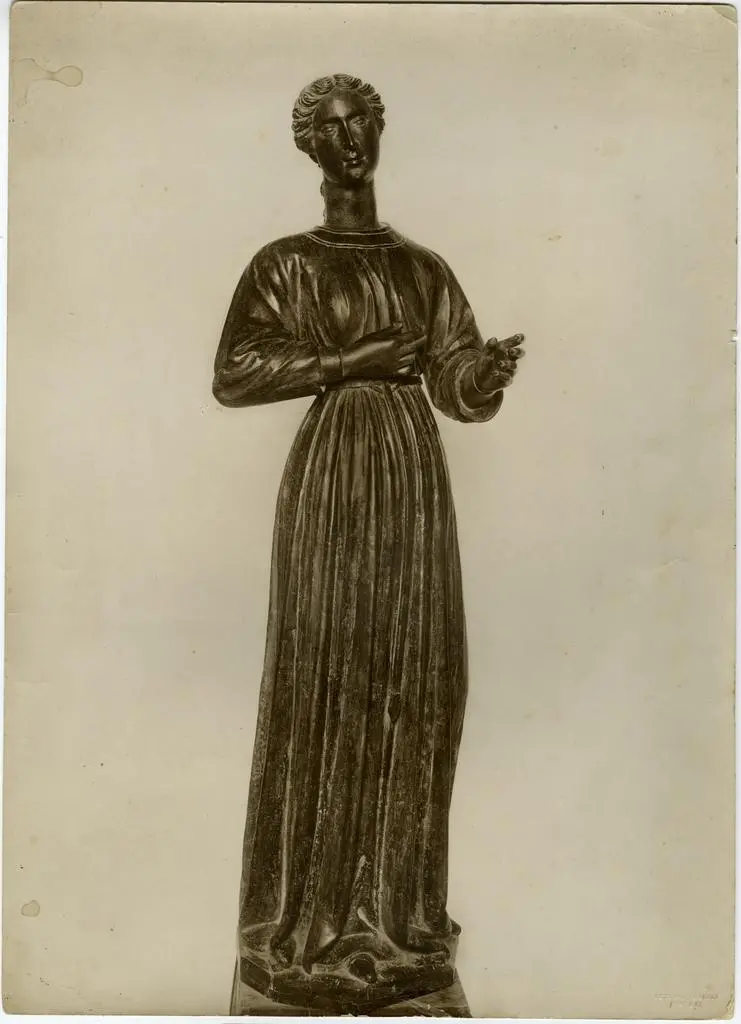 Foto Reali , Anonimo - sec. XV - Maria Vergine annunciata