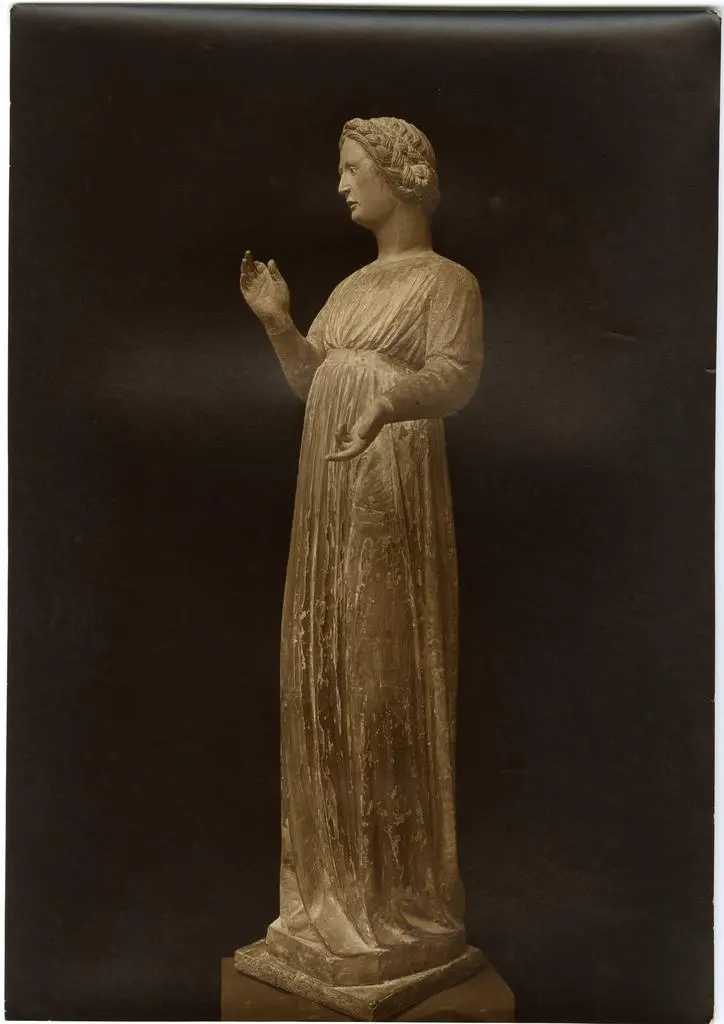 Anonimo , Lorenzo di Pietro; Domenico di Niccolò dei Cori - sec. XV - Maria Vergine annunciata