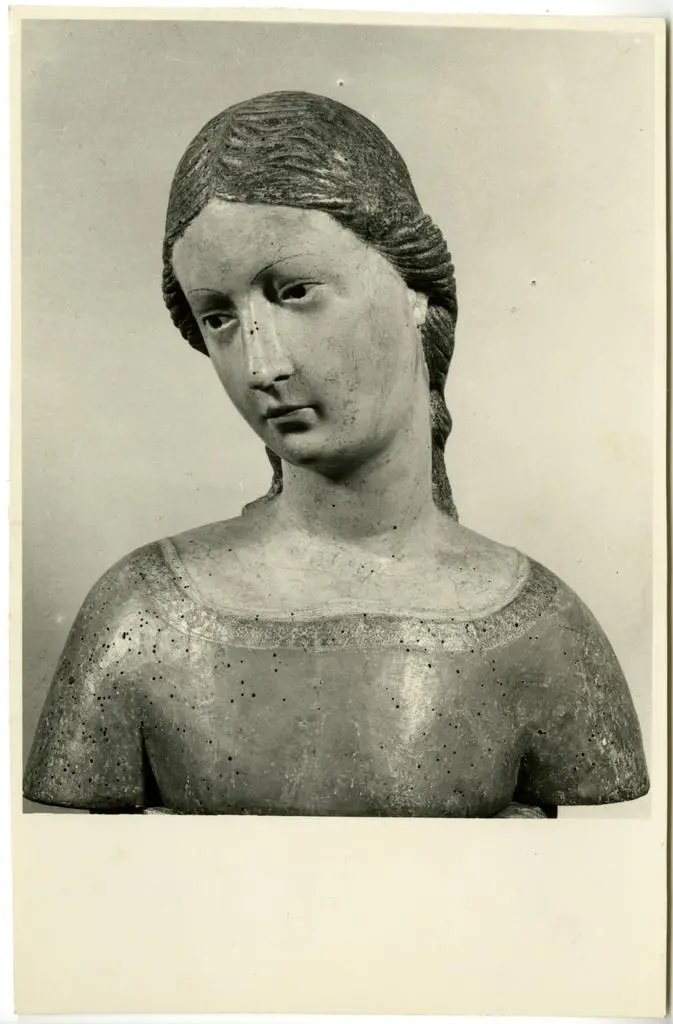 Grassi, Cesare , Anonimo senese - sec. XIV - Maria Vergine annunciata