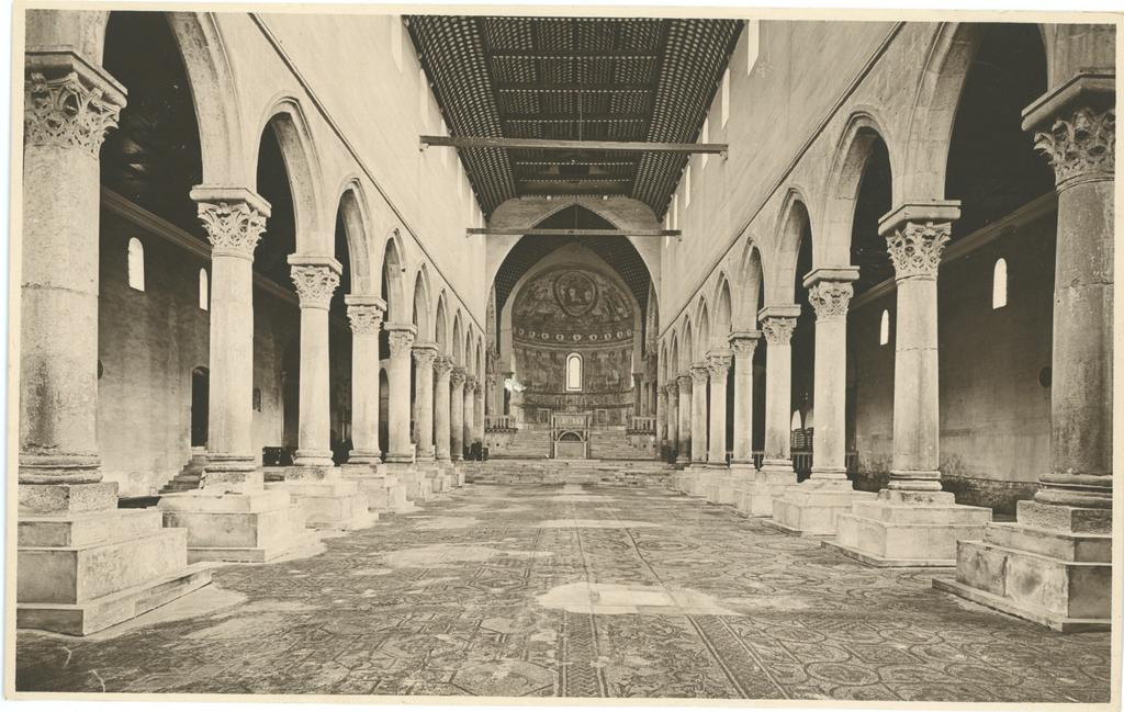 Brisighelli, Attilio , Anonimo dell'Italia settentrionale - sec. XI - Basilica di Aquileia, interno