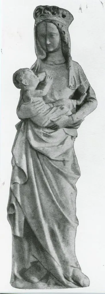 Anonimo , Anonimo francese - sec. XIV - Madonna del latte