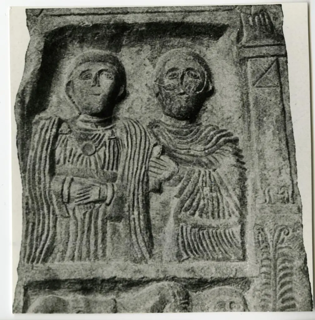 Anonimo , Anonimo - sec. X/ XI - Ritratto di una coppia di sposi