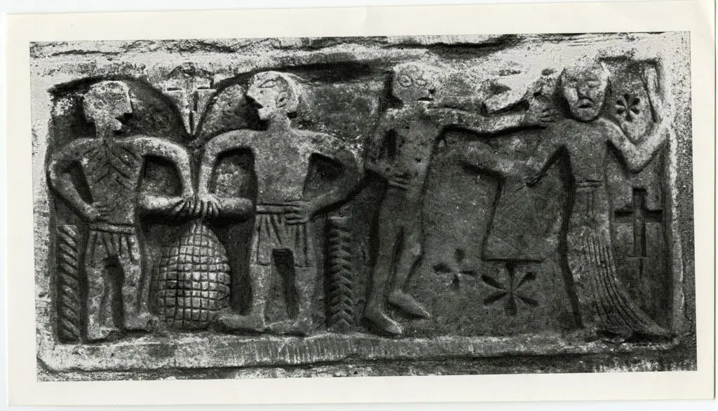 Anonimo sec. IX/ X , Vocazione di san Pietro e sant'Andrea