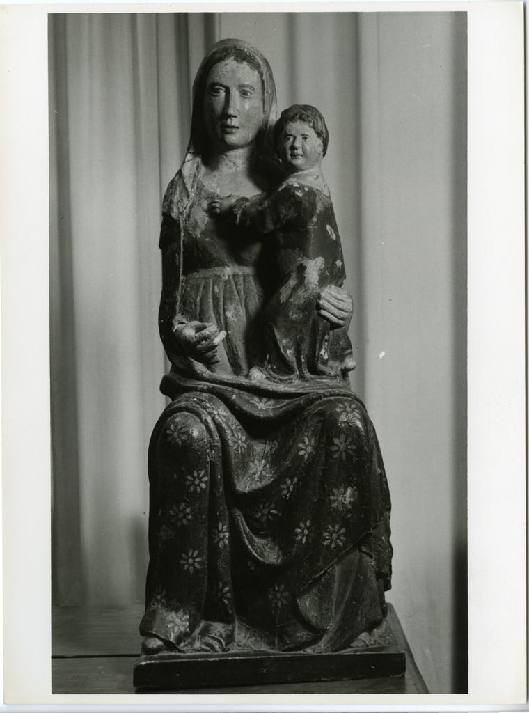 Anonimo sec. XIV , Madonna con Bambino