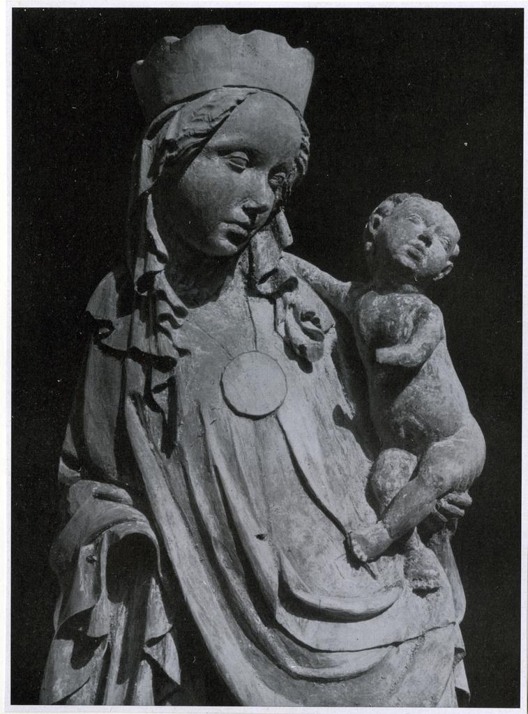 Anonimo sec. XIV/ XV , Madonna con Bambino