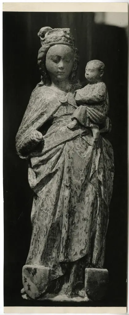 Anonimo , Anonimo - sec. XIV/ XV - Madonna con Bambino