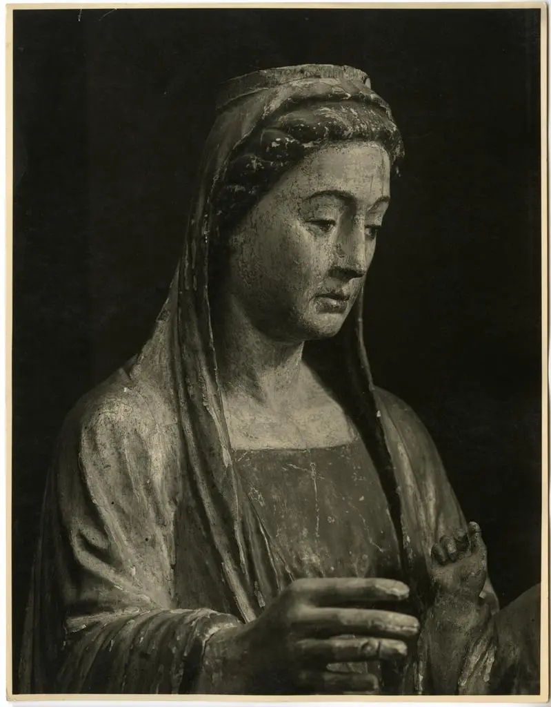 Anonimo , Anonimo - sec. XIV/ XV - Madonna con Bambino