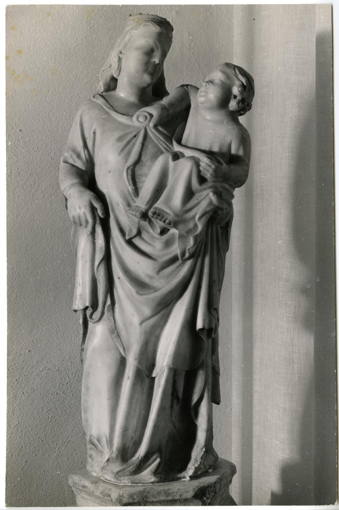 Anonimo lucchese sec. XIV , Madonna con Bambino