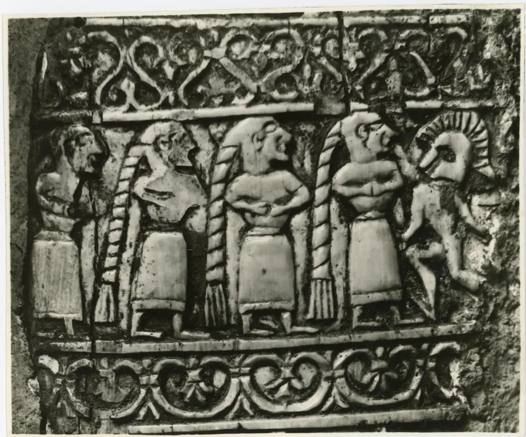 Anonimo , Anonimo sec. X/ XI - Corteo processionale