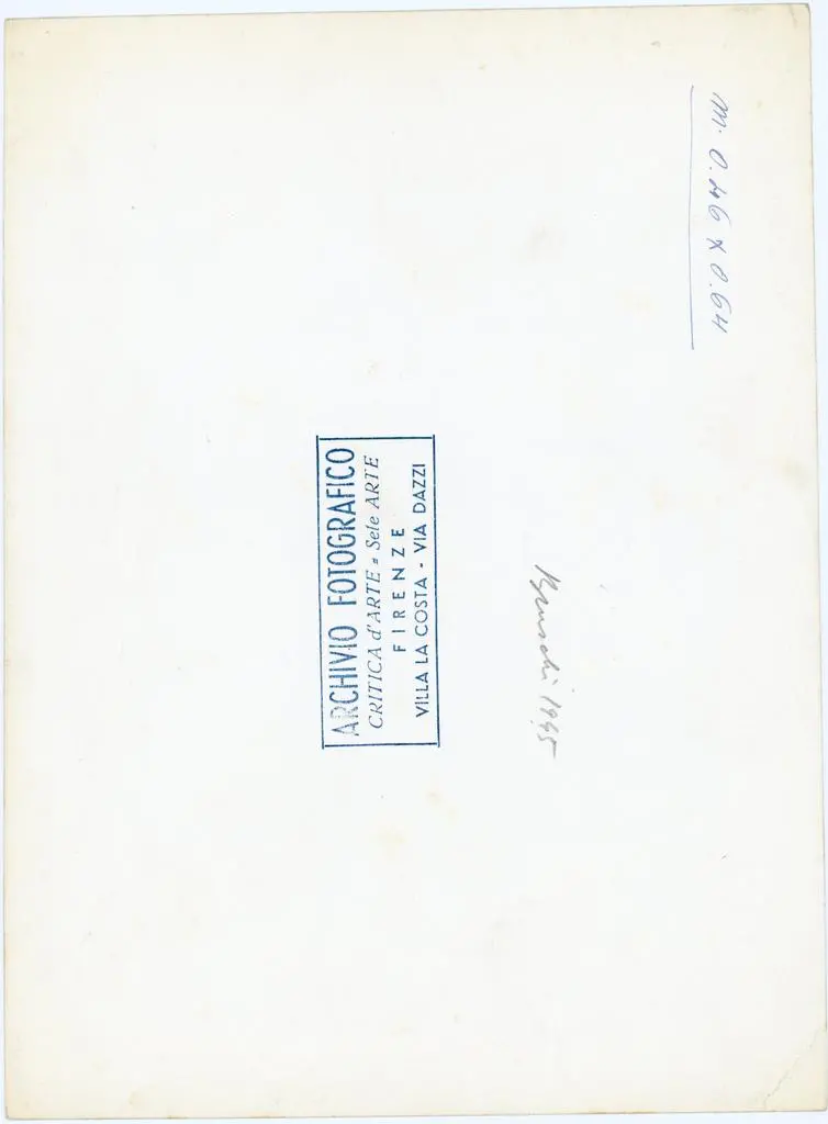 Anonimo , Anonimo sec. XIV - Angelo adorante