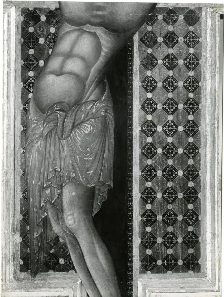 Gabinetto Fotografico della Soprintendenza Speciale per il Patrimonio Storico, Artistico ed Etnoantropologico e per il Polo Museale della citt&agrave; di Firenze , Cenni di Pepo - sec. XIII - Cristo crocifisso (particolare)