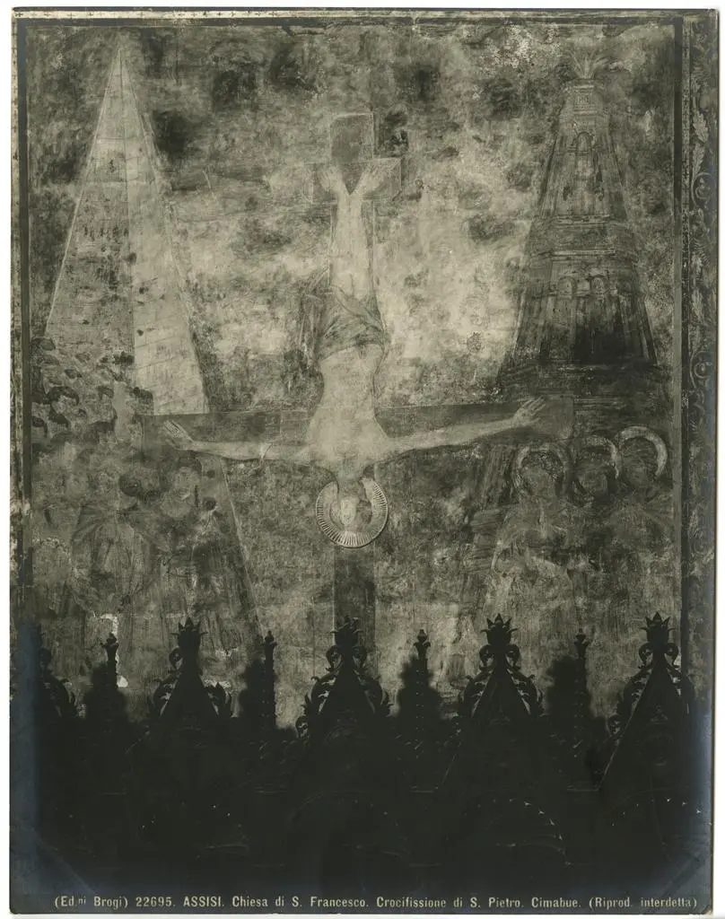 Cenni di Pepo , Crocifissione di san Pietro