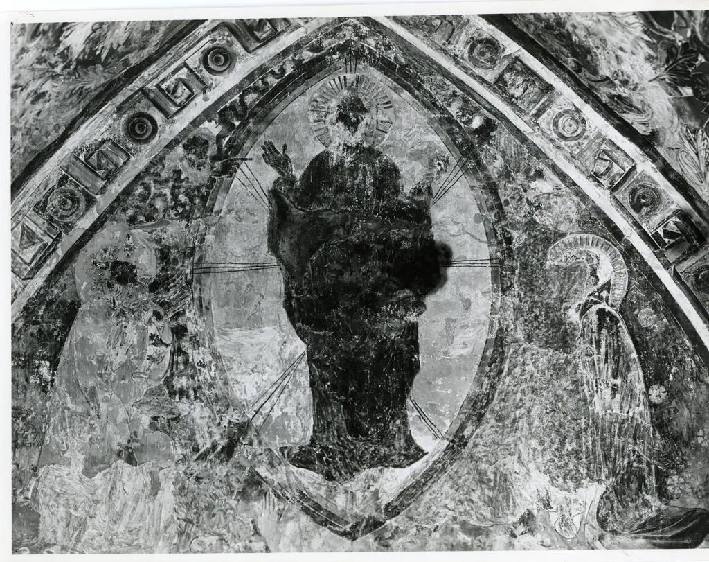 Cenni di Pepo , Cristo benedicente in gloria