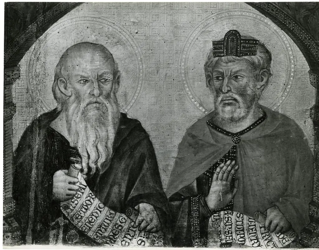 Gabinetto Fotografico della Soprintendenza Speciale per il Patrimonio Storico, Artistico ed Etnoantropologico e per il Polo Museale della citt&agrave; di Firenze , Cenni di Pepo - sec. XIII - Profeti Abramo e David