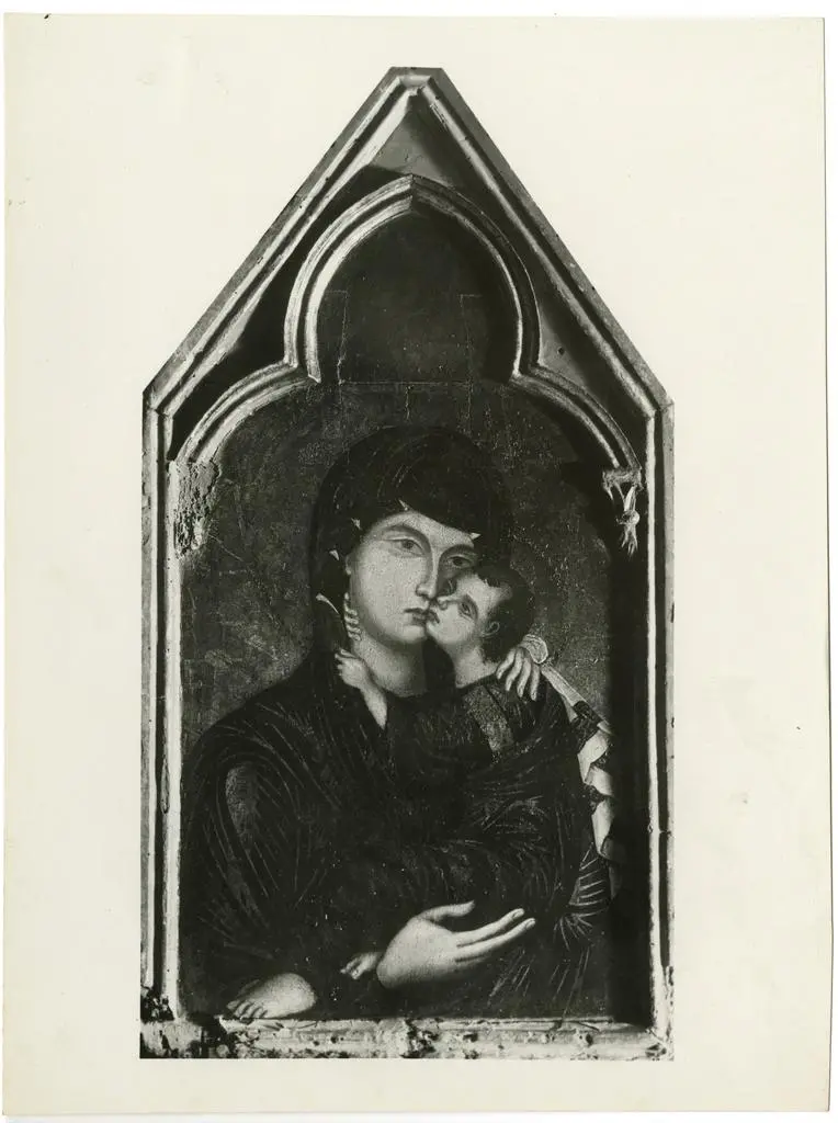 Fototeca dei Musei Civici Fiorentini , Torino - ex Collezione Gualino - scuola senese sec. XIII