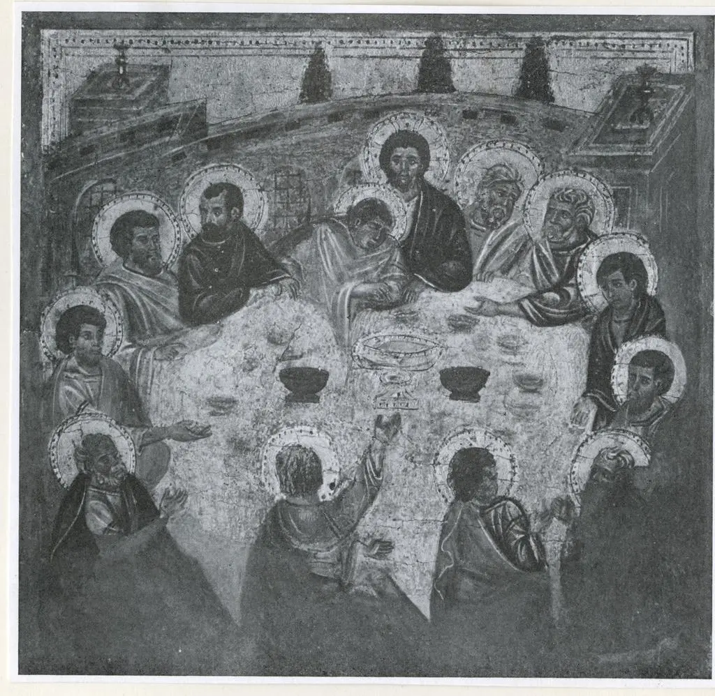 Anonimo , Cenni di Pepo - ambito - sec. XIII/ XIV - Ultima Cena