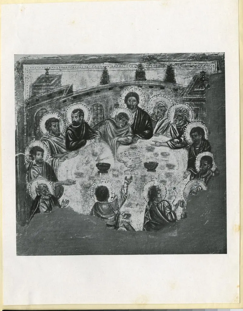 Anonimo , Cenni di Pepo - ambito - sec. XIII/ XIV - Ultima Cena