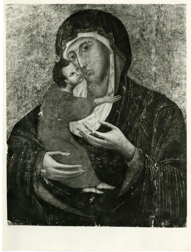Anonimo , Cenni di Pepo - ambito (?) - sec. XIII/ XIV - Madonna con Bambino