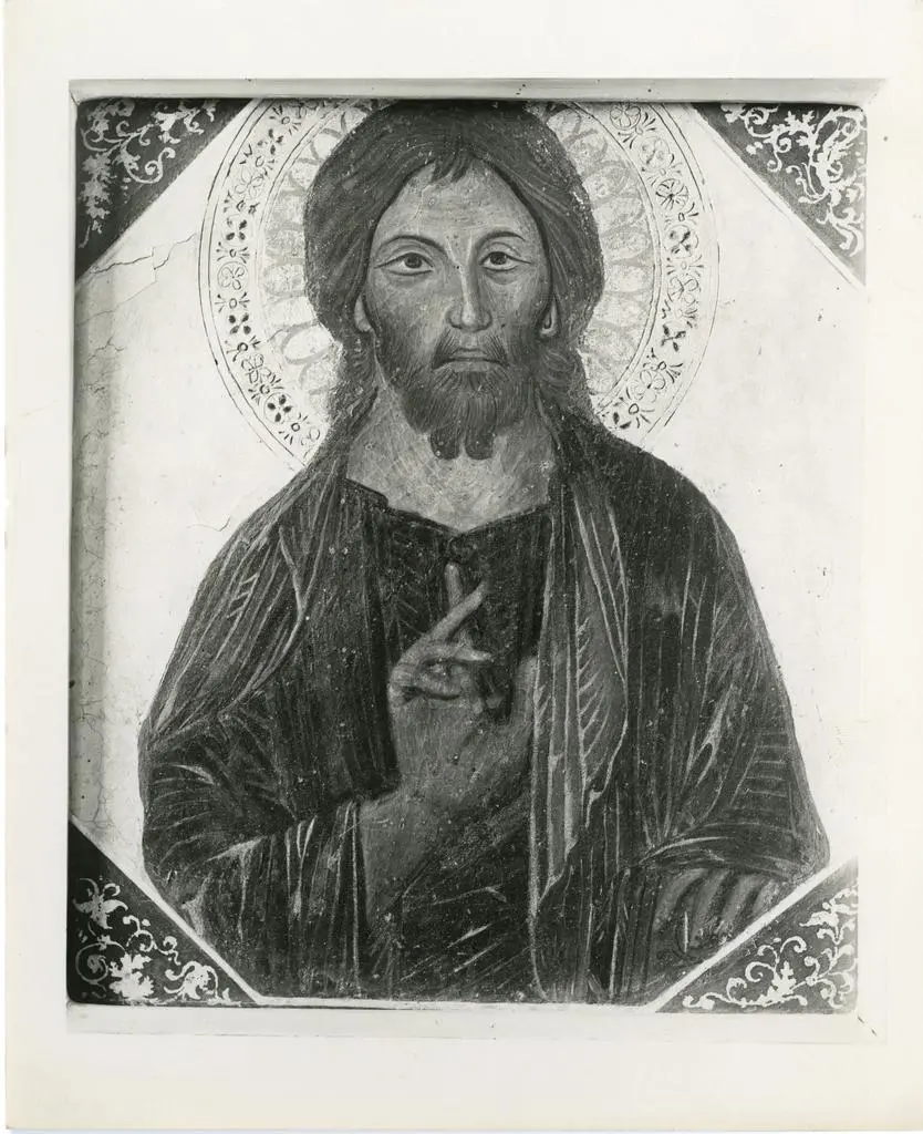 Istituto Centrale per il Catalogo e la Documentazione: Fototeca Nazionale , Pisa - Museo Civico - secolo XIII - Cristo benedicente