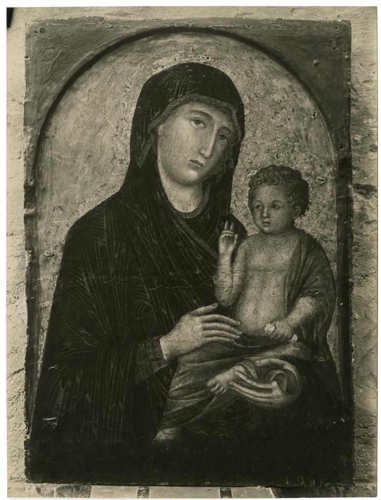 Anonimo , Buonconvento, Museo - Madonna col Bambino di Taddeo di Bartolo