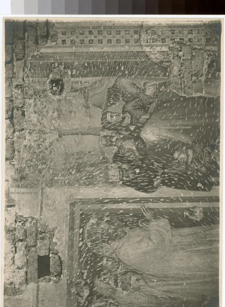 Giotto, scuola , Storie della vita di san Pietro, San Pietro guarisce uno storpio